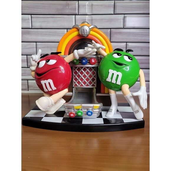 M&M's Rock N' Cafe Jukebox Candy Dispenser #A30 - Picture 1 of 9
